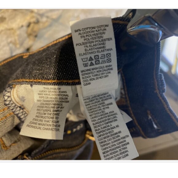 Mens Lucky Brand Jeans 28x32 110 Skinny Jeans - Picture 5 of 6